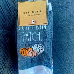 ❌SOLD ❌ Rae Dunn Ankle Socks-6 pack